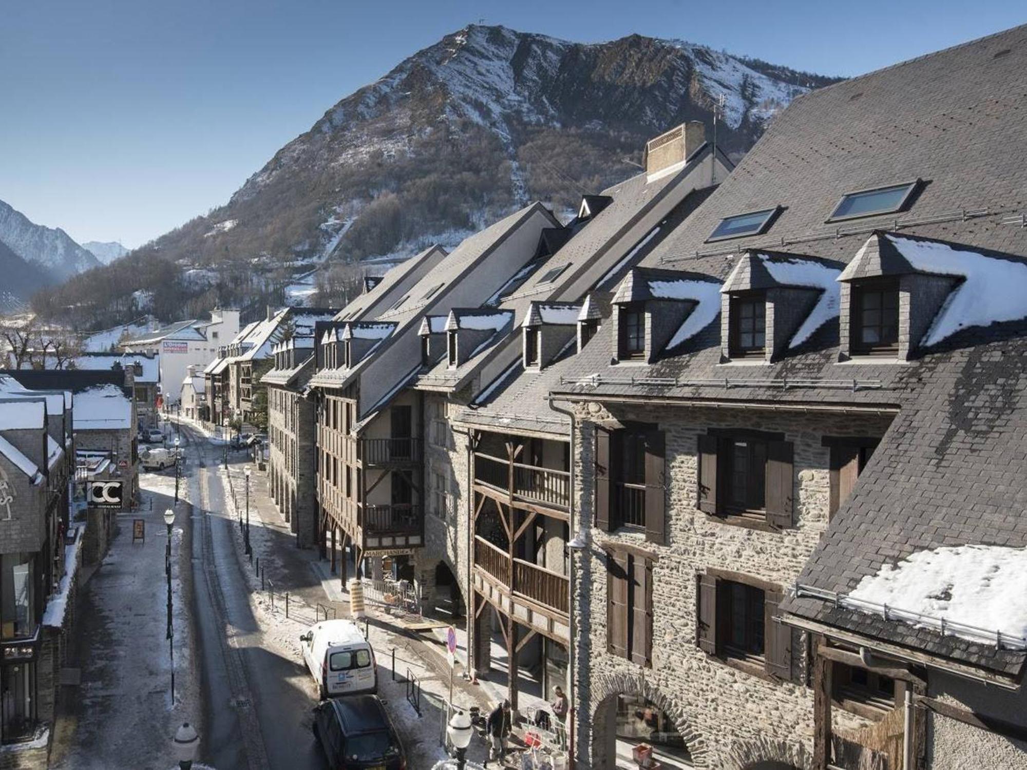Charmant Studio Cabine 4 Pers. Avec Balcon, Proche Centre Et Thermes A Saint-Lary-Soulan - Fr-1-296-231 Buitenkant foto