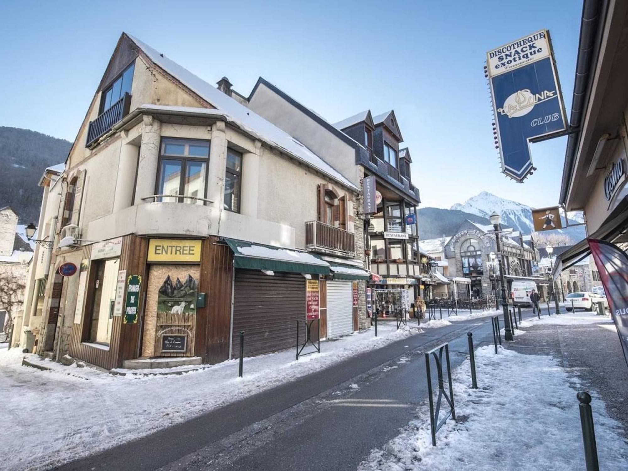Charmant Studio Cabine 4 Pers. Avec Balcon, Proche Centre Et Thermes A Saint-Lary-Soulan - Fr-1-296-231 Buitenkant foto