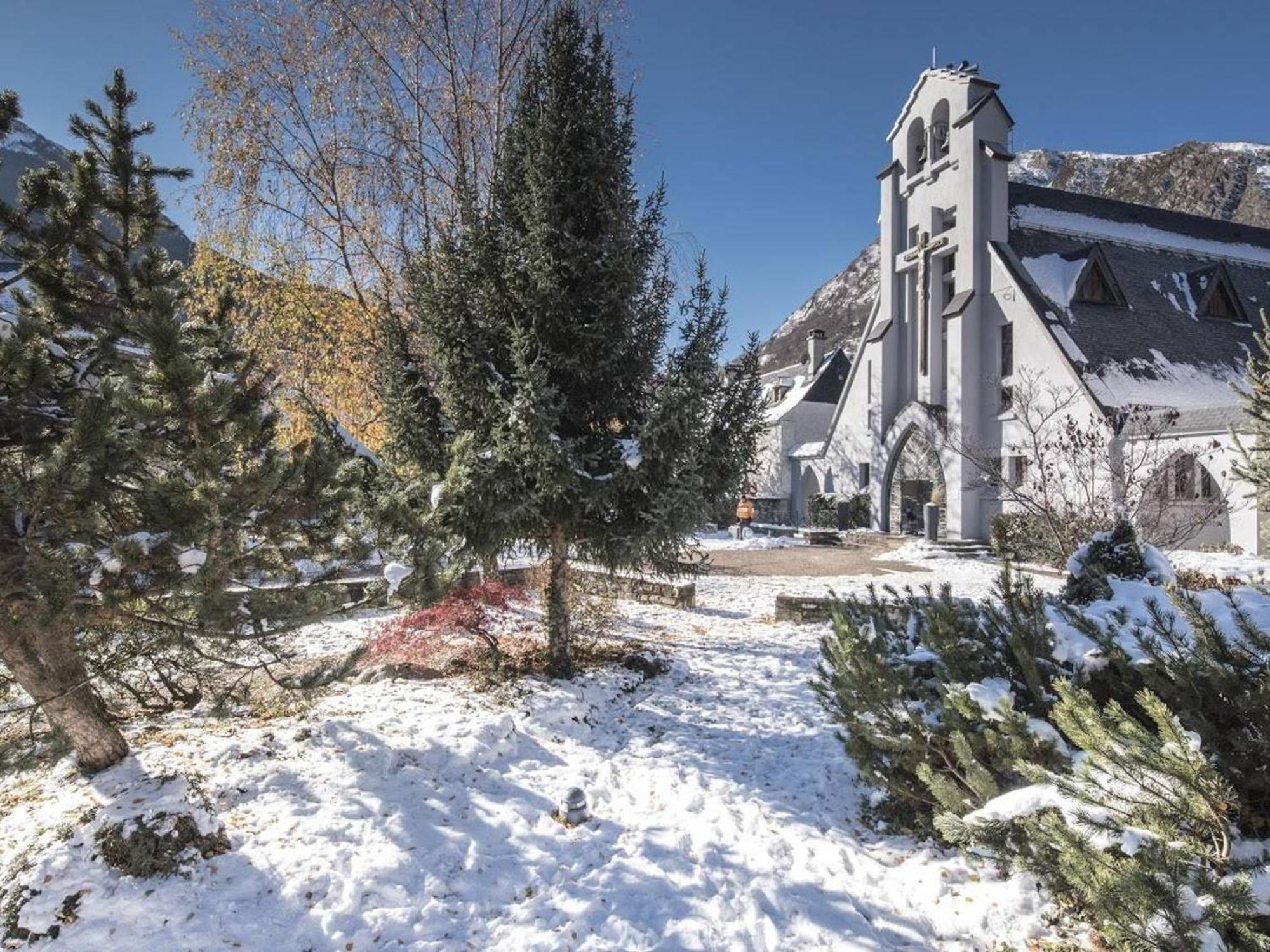 Charmant Studio Cabine 4 Pers. Avec Balcon, Proche Centre Et Thermes A Saint-Lary-Soulan - Fr-1-296-231 Buitenkant foto